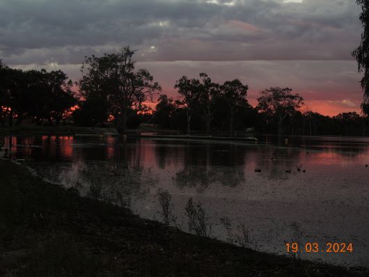 Sunrise Wooroonook Lake